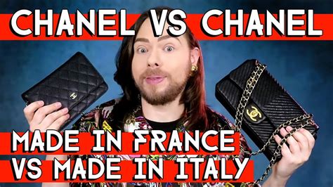 where are chanel clothes made|chanel made in france vs italy.